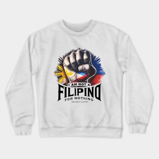 Free Duterte Supporter President Rodrigo Digong Duterte Crewneck Sweatshirt
